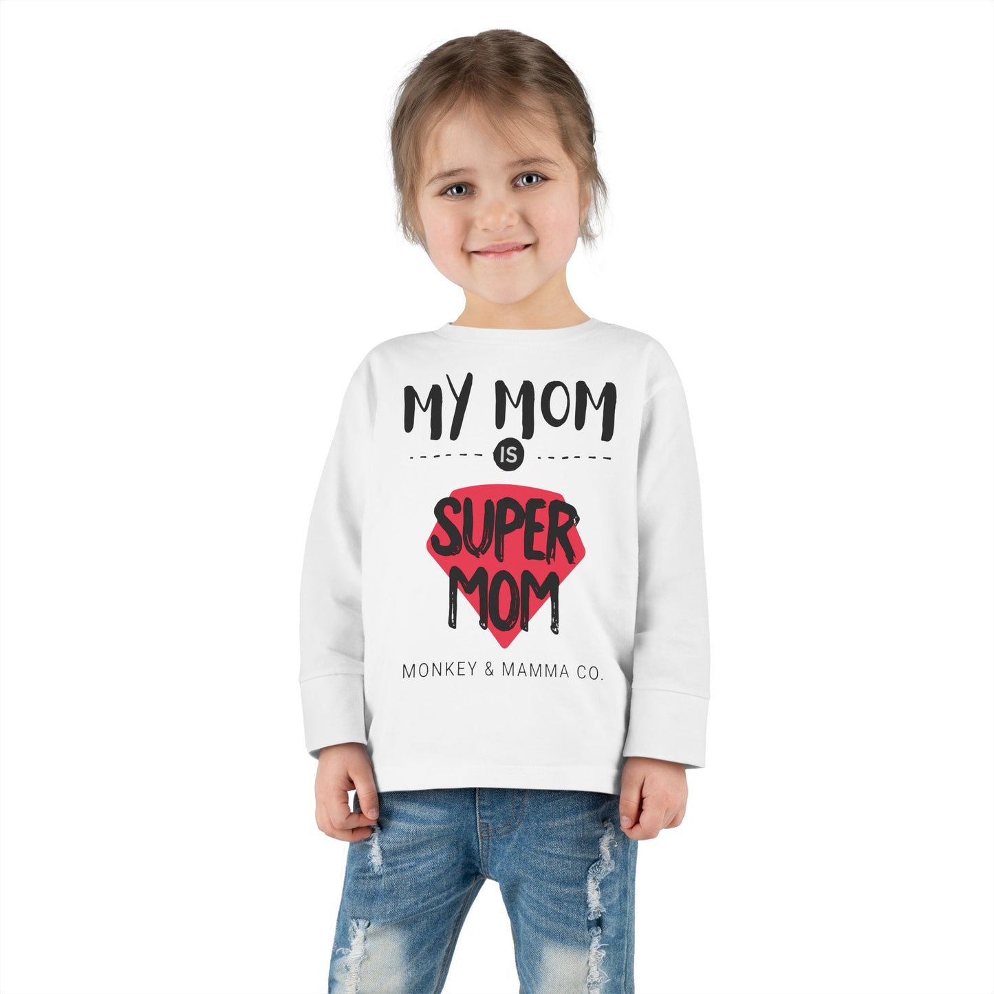 Super Mom Cute Kids Shirt