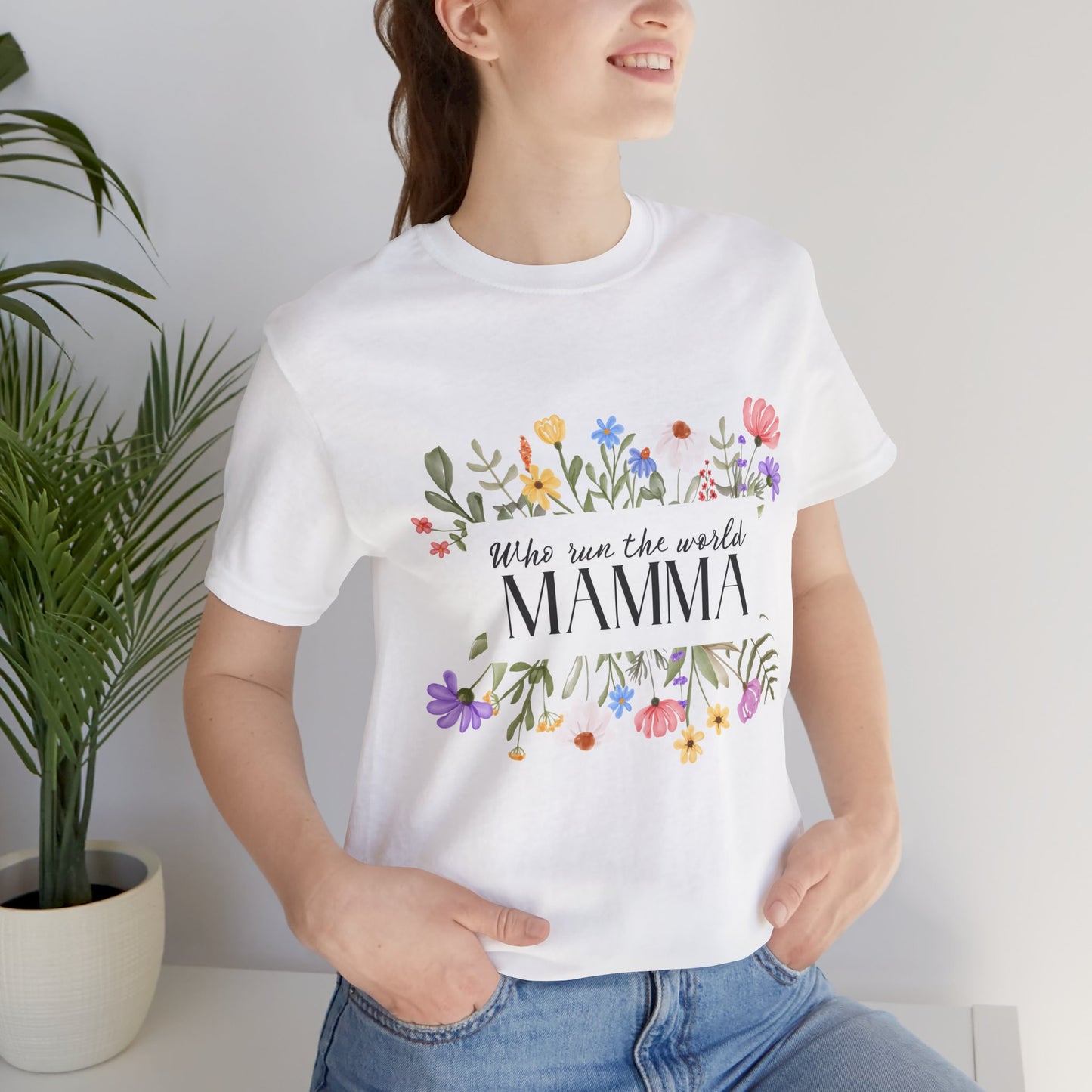 Floral Mamma Tee
