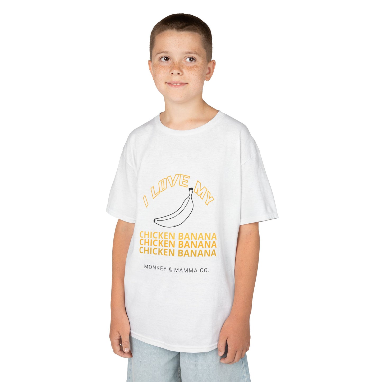 Chicken Banana Kids Cotton Tee