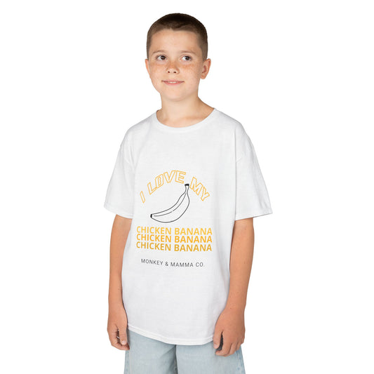 Chicken Banana Kids Cotton Tee