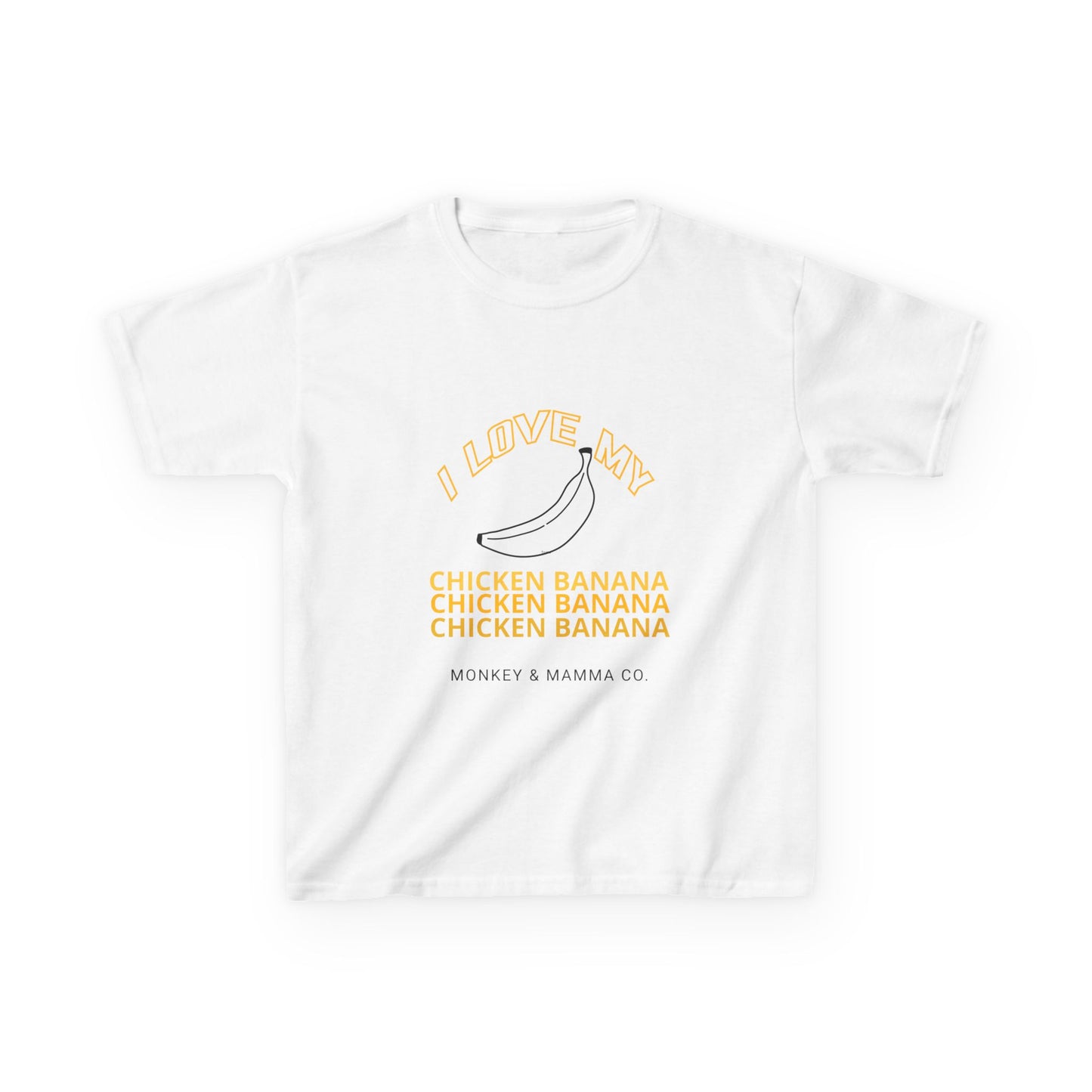 Chicken Banana Kids Cotton Tee