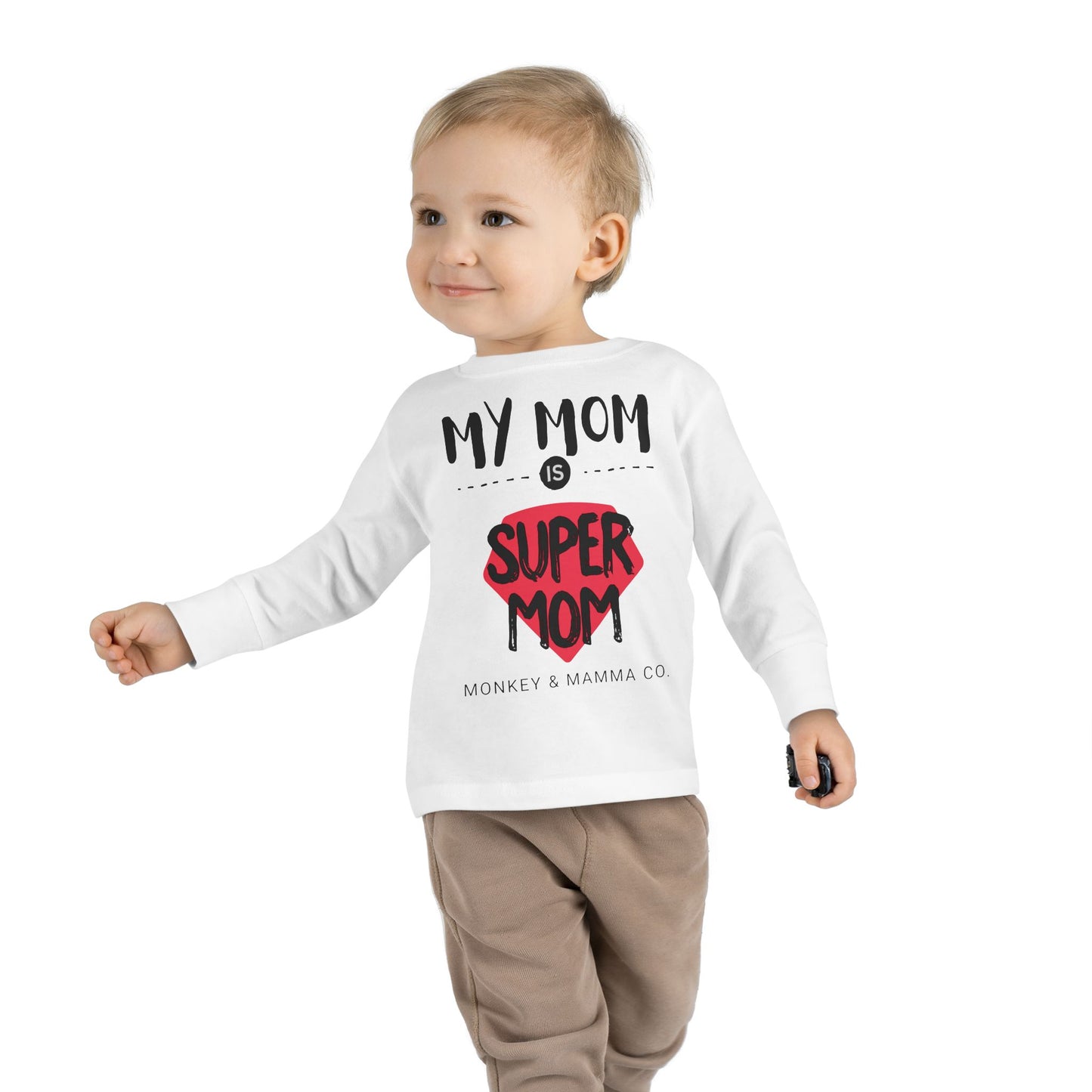 Super Mom Cute Kids Shirt