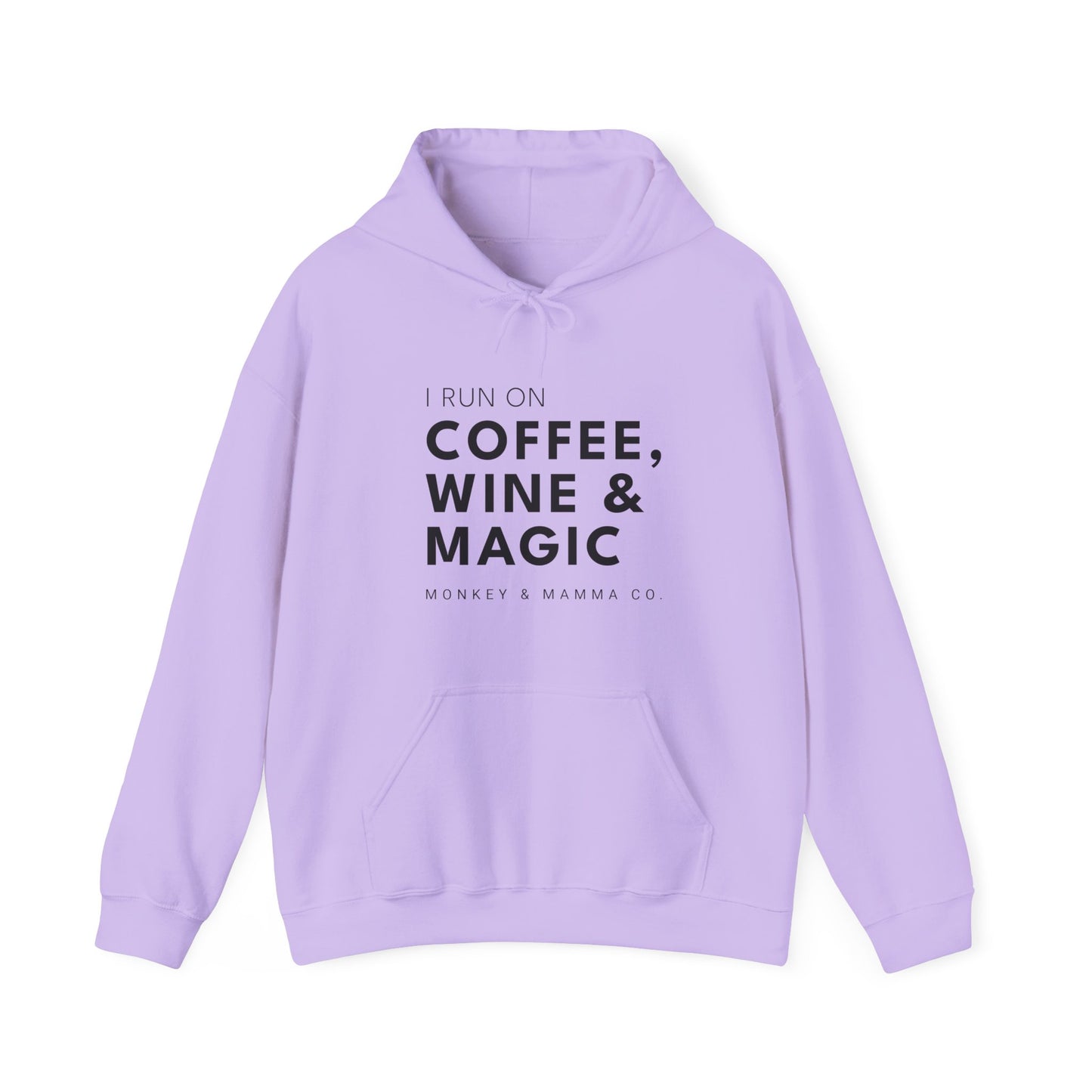I Run on Coffee, Wine & Magic Hoodie