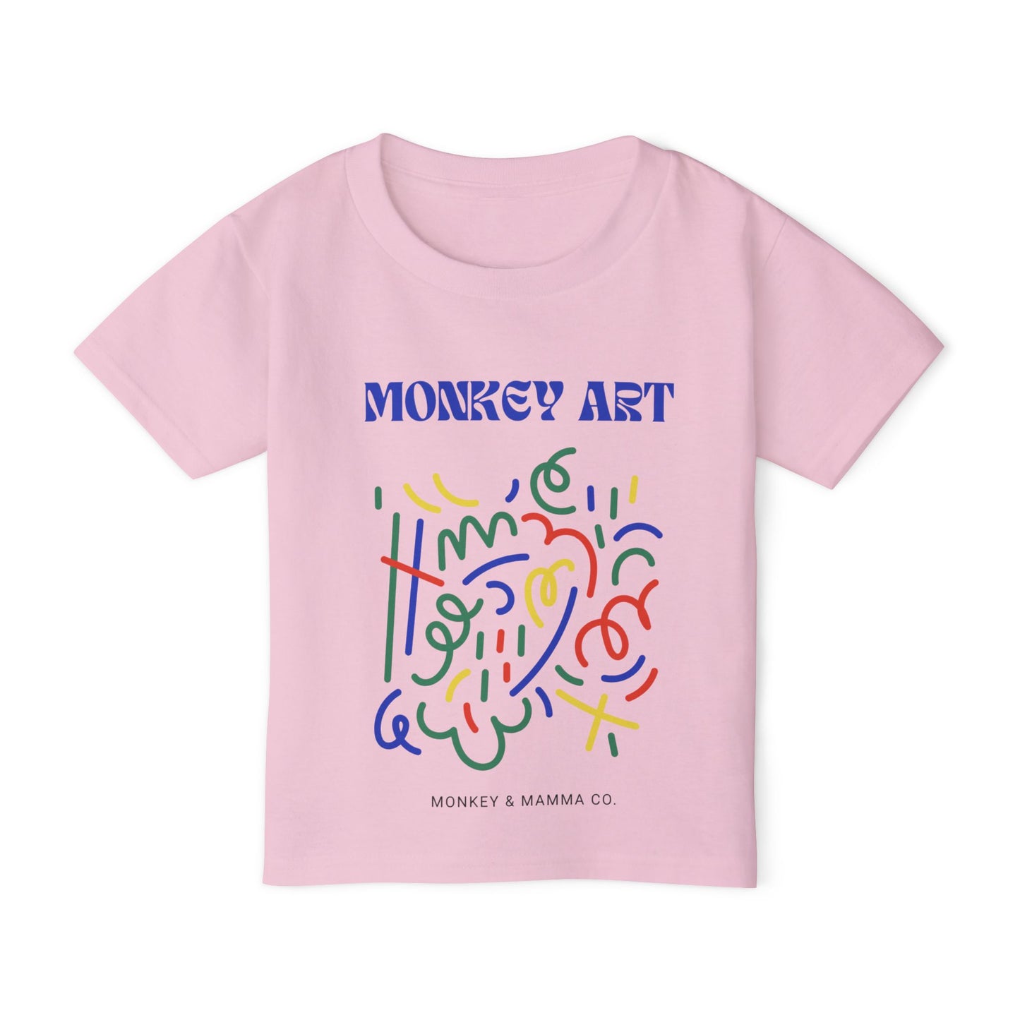 Monkey Art Toddler T-Shirt